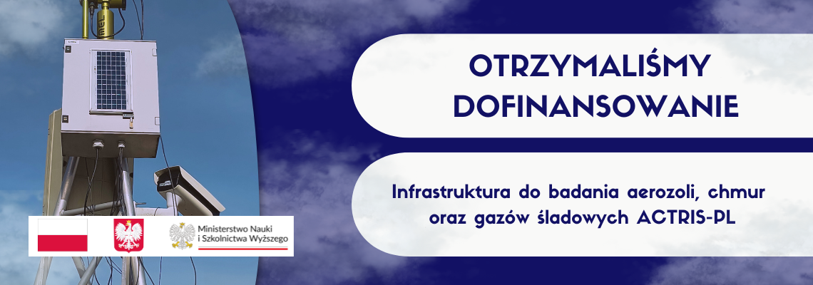 ACTRIS PL otrzymał dofinansowanie